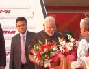 PM Modi returns home after three-nation tour