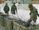 Huge cache of arms, ammunition recovered in Kashmir