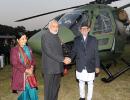 Modi holds strategic talks with Nepal, gifts Bodhi sapling, helicopter