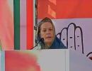 In fight for Haryana, Sonia attacks Modi sarkar over false promises