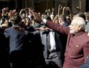 PHOTOS: Modi gets a rousing welcome in US