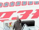 PHOTOS: Modi touches down in power capital of the world