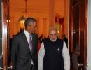 President Obama greets Modi in Gujarati at White House