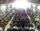 IAF planes bring back 664 Indians from strife-torn Yemen