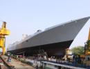 1 dead in fire at under-construction warship in Mumbai