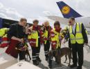 Sniffer dogs from India, France assisting in rescue ops in Nepal