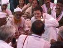 5 villages, 15 km: Rahul's long walk for farmers in Maharashtra