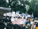 As FTII stir reaches Delhi, politics of blame game begin