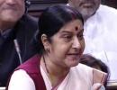 Did not request UK to give travel documents to Lalit Modi: Sushma