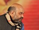 Amit Shah trapped in lift for 40 minutes; rescued by CRPF