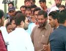 Rahul meets people affected by Pakistani shelling along LoC