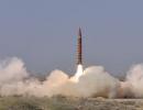 Pak test-fires nuclear capable ballistic missile Shaheen-1A