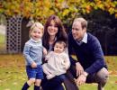 Christmas greetings from Prince William, Kate, George and Charlotte