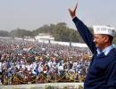 With promise to make Delhi corruption-free, Kejriwal takes charge