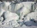 Frozen falls: Breathtaking images of the ice-bitten Niagara Falls