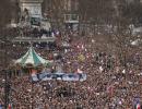 'Freedom, freedom Charlie,' chants Paris at 'unity march'