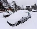 PHOTOS: Snow, rain, ice cover UK in wintry mess