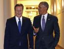 Obama gives warm welcome to 'bro' British PM Cameron