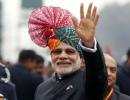 'Turbaned' Modi wins fashion war against the Obamas