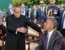 When Obamas enjoyed tea at Rashtrapati Bhavan