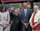 For Obama, it was another day of bromance with Modi