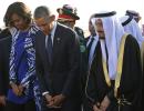 FLOTUS forgoes headscarf in Saudi Arabia, sparks outrage