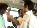 DMK's Stalin slaps passenger on Chennai metro