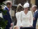 UK's Prince George's look of love on sister's big day