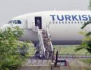 Grounded Turkish Airlines plane leaves for Istanbul from Delhi