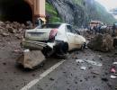 Landslide on Pune-Mumbai Expressway kills 3, halts traffic