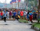 Police, agitators clash in curfew-bound Greater Imphal