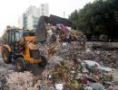 Battle of brooms: AAP, BJP lock horns while cleaning Delhi's garbage