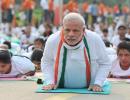 PHOTOS: On Yoga Day, PM shows how it's done