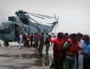 Navy saves 20 people from listing vessel in dramatic rescue ops