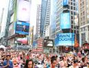 PHOTOS: When New York's Time Square turned into yoga square