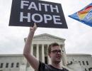 Historic day in US as Supreme Court legalises gay marriage