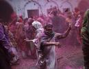 PHOTOS: Vrindavan widows shun grief, pick up gulal