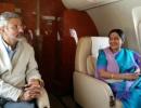 External Affairs Minister  Swaraj in Lanka ahead of Modi visit