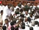 Kerala's ugly truth: Lawmakers throw chair, mike inside assembly