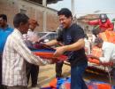 Indian NGO brings relief aid to Nepal village