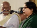 Jayalalithaa sworn in as Tamil Nadu chief minister for fifth time