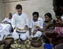 PHOTOS: When Rahul gorged on fish-curry rice, posed for selfies in Kerala