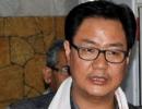 ISIS's efforts to recruit Indians on: Rijiju