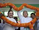 The Bihar break-up? Nitish skips rally planned with Lalu