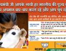 BJP 'beefs up' attack on Nitish featuring cow in ad