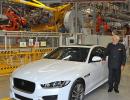 Modi tours Tata Motors' Jaguar Land Rover plant