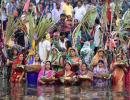 PHOTOS: Millions pray to setting sun to mark Chhath festival