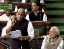 Rajnath says 'secularism' misused; Sonia raises 'intolerance' debate