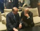 Climate change? Modi, Sharif talk briefly in Paris