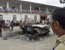 Manipur violence: 2 govt offices incinerated in Churachandpur